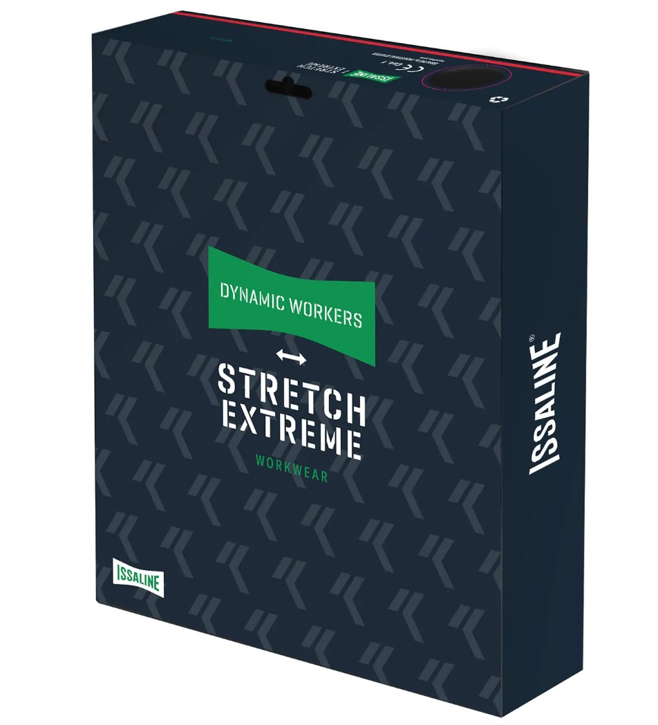 Strečová montérková bunda SLIM FIT ISSA STRETCH EXTREME 2v1 8845B/200 MOSS