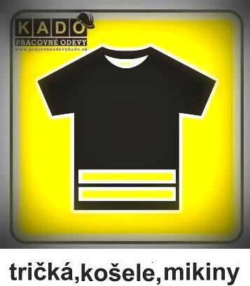 Reflexné tričká, košele, mikiny výstražné HI-VIS high visibility